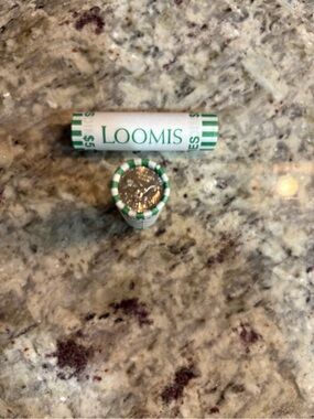 Loomis Coin Roll - Green & White $5- Two rolls Uncirculated 2026 dimes P Mint